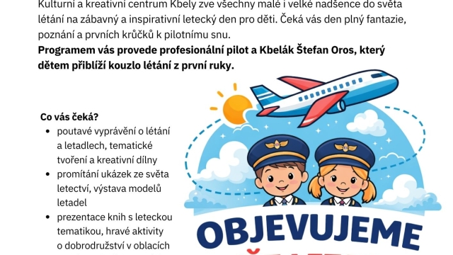 Dětský letecký den, aneb Staň se pilotem s odvahou vzlétnout!