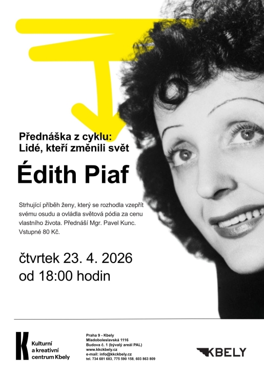 Přednáška z cyklu: Lidé, kteří změnili svět