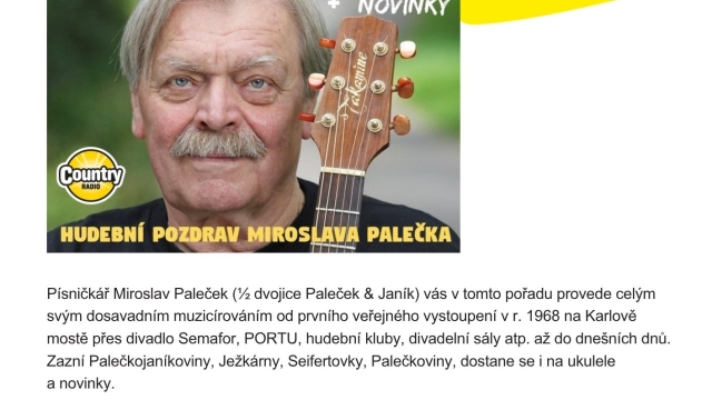 Miroslav Paleček - Pocta písničce